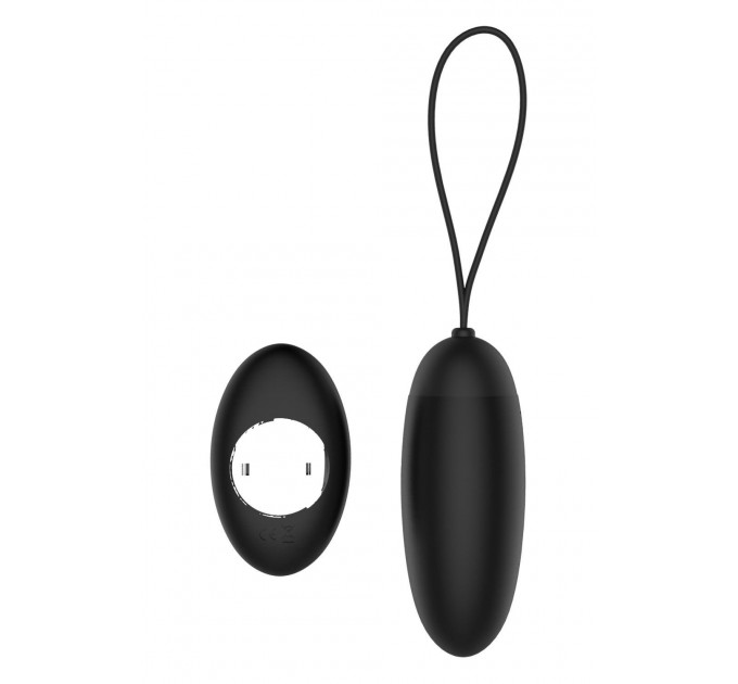 Виброяйцо с беспроводным пультом DUSKY PLEASER BLACK