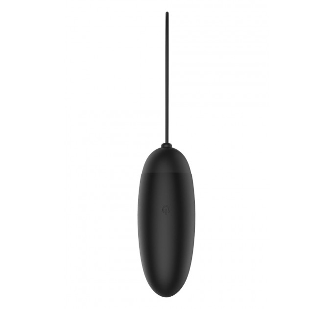 Виброяйцо с беспроводным пультом DUSKY PLEASER BLACK