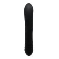 Вибратор-кролик Adrien Lastic Twister с ротацией, черный