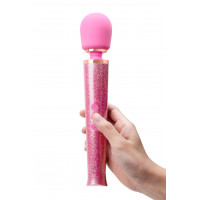 Вибратор микрофон Le Wand ALL THAT GLIMMERS SET, блестящий розовый