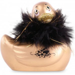 Вибратор уточка для клиторальной стимуляции Big Teaze Toys Rub My Duckie золотистая