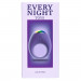 Вібраційне ерекційне кільце Every Night Toys зі світлодіодом та 7 режимами вібрації, фіолетовий