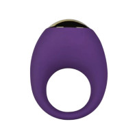 Вибрационное эрекционное кольцо Every Night Toys со светодиодом и 7 режимами вибрации, фиолетовый