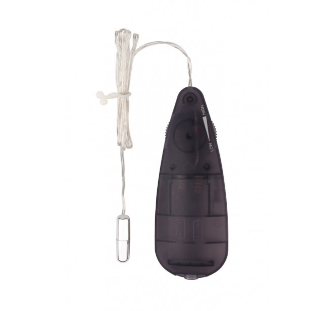 Вибропуля Chisa Hi-Basic Mini Bullet с пультом управления, серебристая