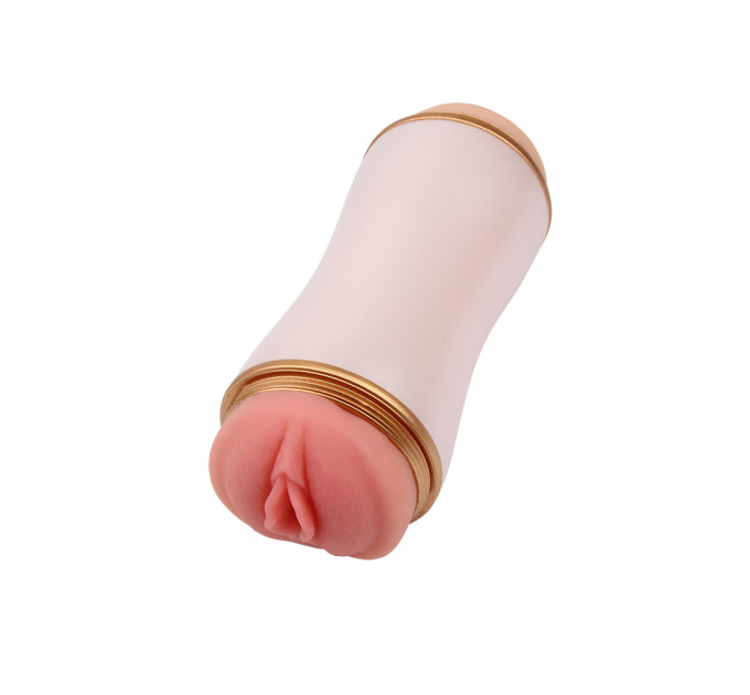 Мастурбатор двусторонний в колбе Chisa Sexual Stroker Pussy & Mouth из киберкожи