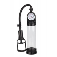 Вакуумная помпа Dream toys Redline Pump с манометром, прозрачная