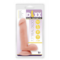 Фалоімітатор з подвійною щільністю Mr. DIXX 7.1INCH DUAL DENSITY DILDO