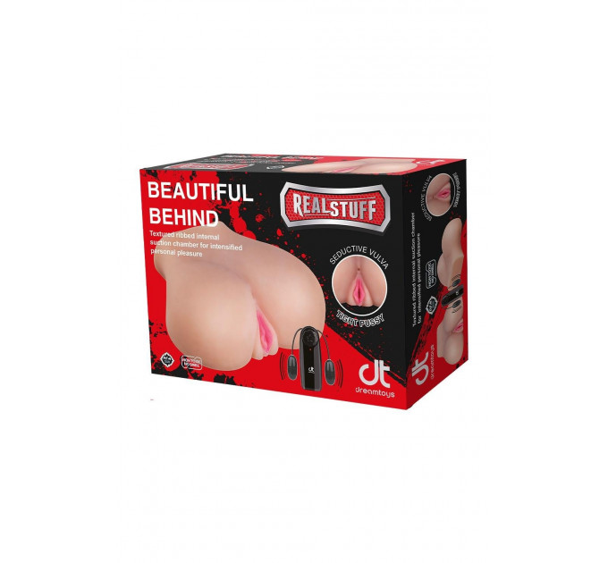 3D Мастурбатор с вибрацией REALSTUFF BEAUTIFUL BEHIND 3D Мастурбатор с вибрацией REALSTUFF BEAUTIFUL BEHIND