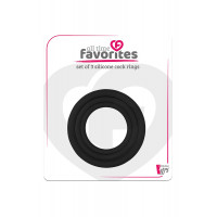 Набор эрекционных колец ALL TIME FAVORITES COCKRINGS