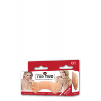 Двухсторонний мастурбатор XXX FOR TWO DUAL SIDE MASTURBATOR FLESH