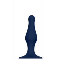 DT21710 Анальная пробка CHEEKY LOVE SILICONE PLUG MEDIUM BLUE