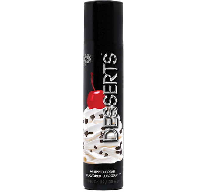 Їстівний лубрикант WET Whipped Cream (зі смаком збитих вершків), 30 мл
