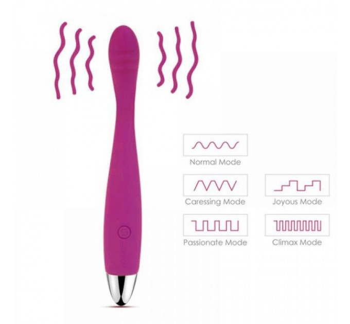 Вибромассажер с гнущейся головкой Svakom Cici Violet