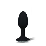 Анальная пробка CRYSTAL AMULET SILICONE BUTT PLUG LARGE