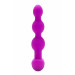 Анальные шарики с пультом, 2 мотора B-Vibe TRIPLET ANAL BEADS, фуксия