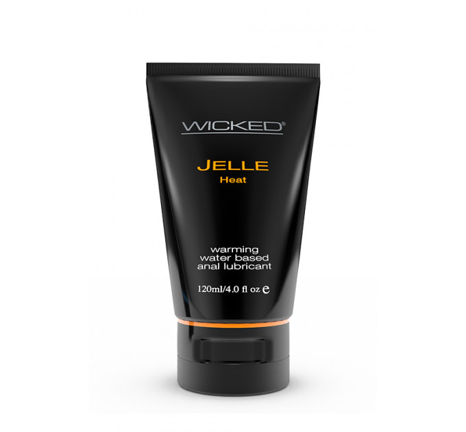 Согревающий анальный лубрикант WICKED JELLE HEAT ANAL LUBRICANT 120ML