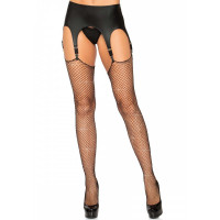 Чулки в сеточку со стразами черные Leg Avenue Rhinestone fishnet stockings O/S Чулки в сеточку со стразами черные Leg Avenue Rhinestone fishnet stockings O/S