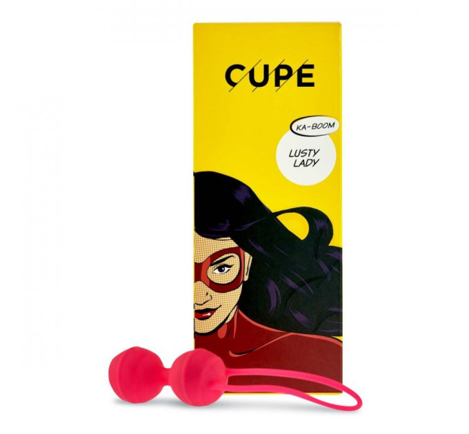 Вагинальные шарики Lusty Lady CUPE, розовые