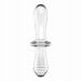 Двойной стеклянный фаллоимитатор Satisfyer Double Crystal Transparent прозрачный
