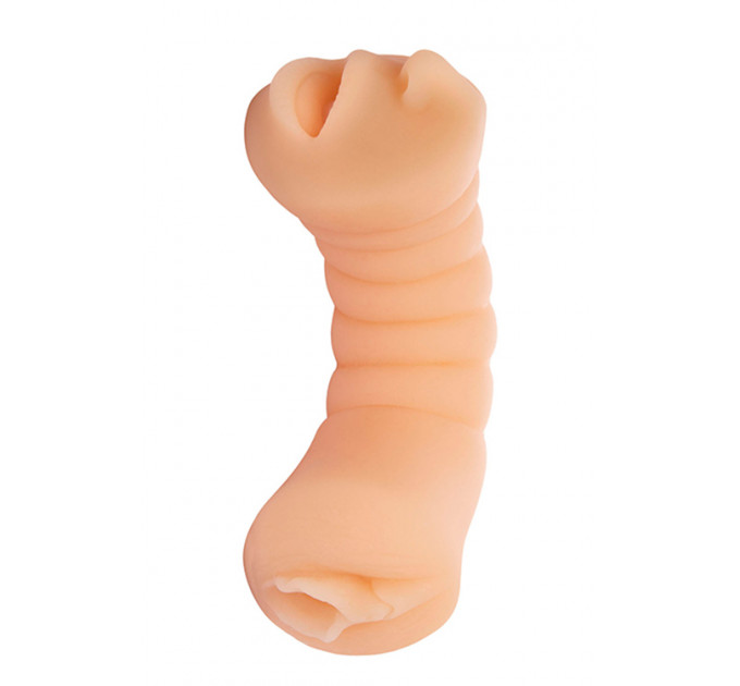Двосторонній мастурбатор XXX FOR TWO DUAL SIDE MASTURBATOR FLESH