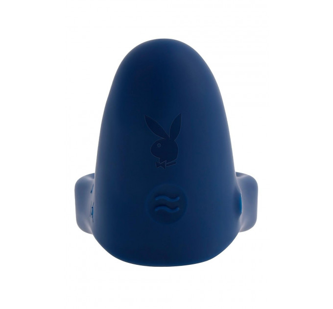 Ерекційне віброкільце Evolved Playboy синє, 7.8 см