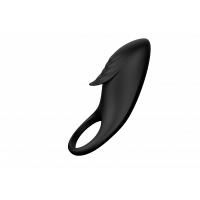 Эрекционное виброкольцо с пультом управления RINGS OF LOVE REMOTE COCKRING BLACK