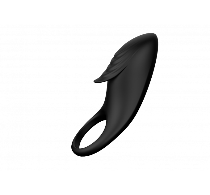 Эрекционное виброкольцо с пультом управления RINGS OF LOVE REMOTE COCKRING BLACK