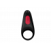 Эрекционное виброкольцо с пультом управления RINGS OF LOVE REMOTE COCKRING BLACK
