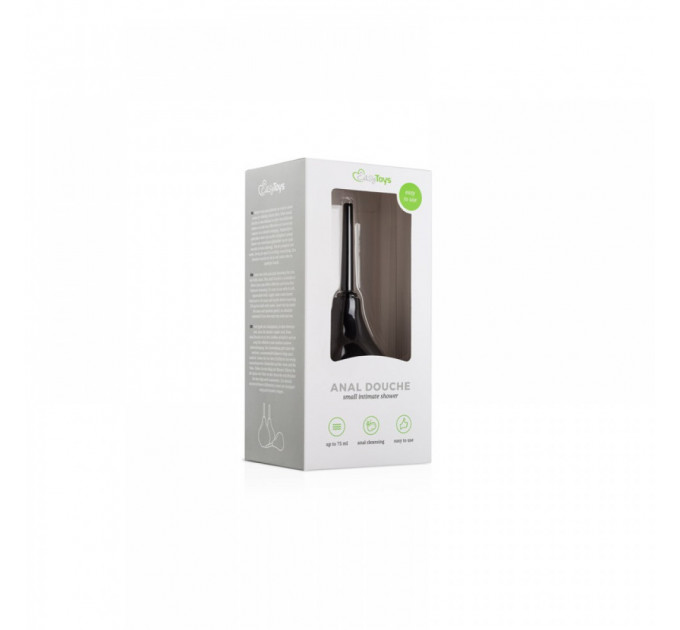 Анальный душ Easytoys Black Anal Douche - Small