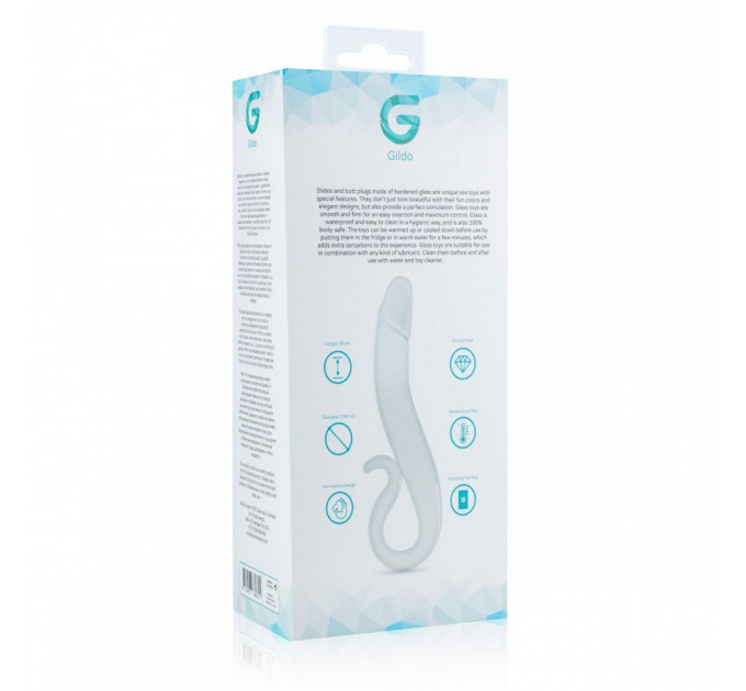 Фалоімітатор скло Gildo Glass Dildo No.14