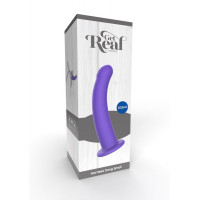 Фалоімітатор страпон на присосці ToyJoy Get Real Silicone Harness Dong фіолетовий, S