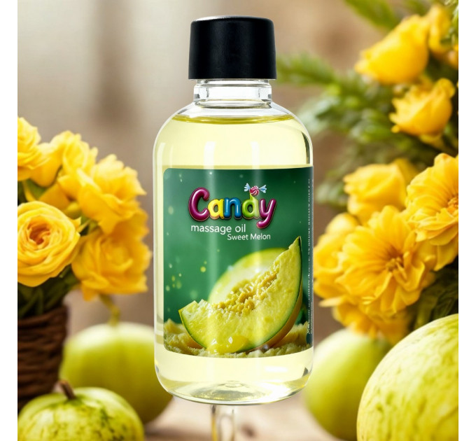 Масло массажное Candy с ароматом Дыня, 50 мл