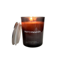 Массажная свеча с феромонами Eye Of Love Matchmaker Black Diamond в стакане, черная