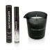 Массажная свеча с феромонами Eye Of Love Matchmaker Black Diamond в стакане, черная