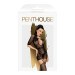 Мини платье с чулками Penthouse High stakes black (S-L)