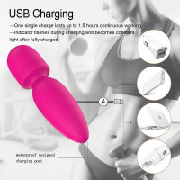 Міні-вібратор мікрофон Every Night Toys Amy рожевий, 10 режимів вібрації