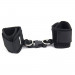 Набір БДСМ Roomfun Bedroom Bondage Kit фіксатори, батіг та маска, чорний-червоний