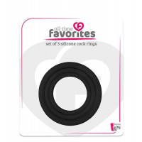 Набір ерекційних кілець Dream Тoys All Time Favorites чорні