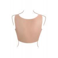 Накладні груди топ Gender X Undergarments Plate C-Cup бежеві, 28 см