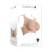 Накладні груди топ Gender X Undergarments Plate C-Cup бежеві, 28 см