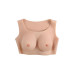 Накладні груди топ Gender X Undergarments Plate C-Cup бежеві, 28 см
