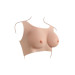 Накладні груди топ Gender X Undergarments Plate C-Cup бежеві, 28 см
