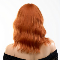Перука каре з чубчиком хвилястий Fetish Hair, рудий, 30 см