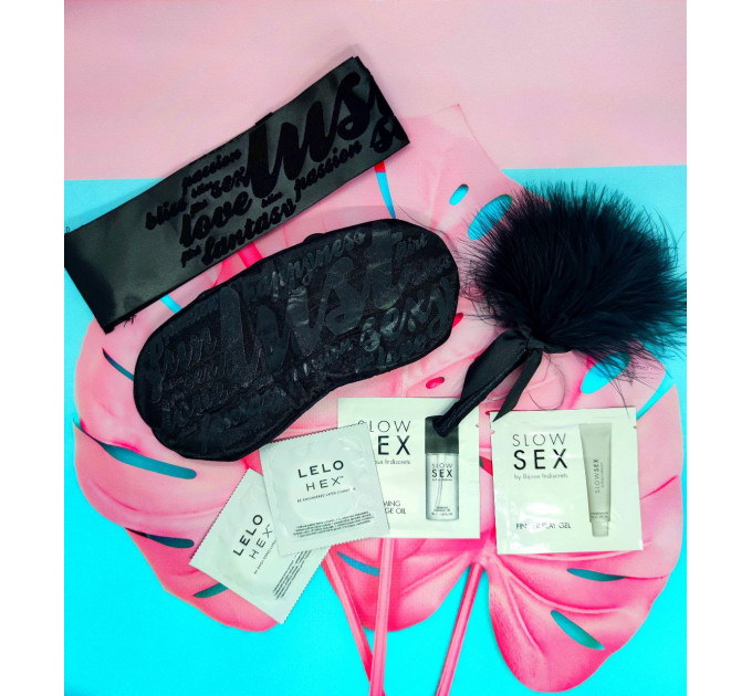Подарунковий набір Bijoux Indiscrets INTIMACY LOVE (black)