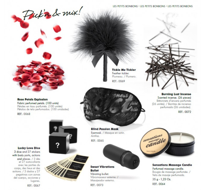 Подарунковий набір Bijoux Indiscrets INTIMACY LOVE (black)