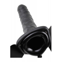 Полый черный страпон Pipedream Fetish Fantasy с вибрацией