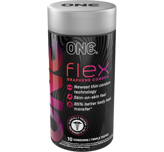 Презерватив ONE Flex, 10 шт