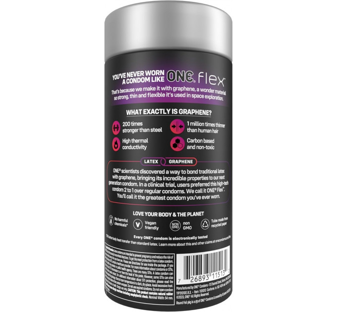 Презерватив ONE Flex, 10 шт