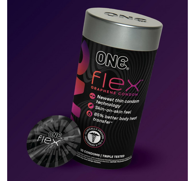 Презерватив ONE Flex, 10 шт