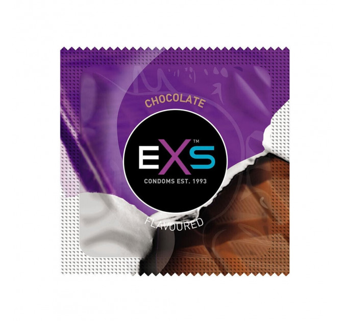 Презервативы EXS Mixed Flavoured со вкусом шоколада, колы, клубники и жвачки(цена за упаковку,12 шт)